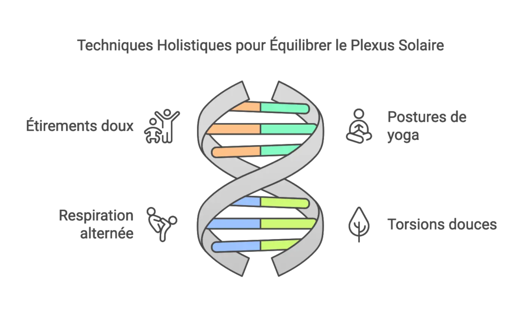 Techniques Holistiques pour Équilibrer le Plexus Solaire