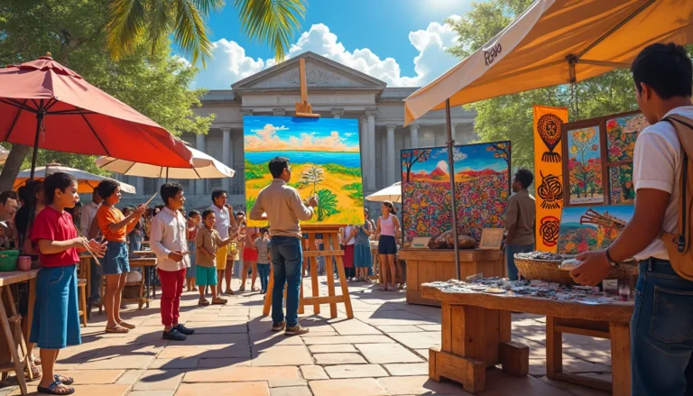 découvrez comment l'art sert de puissant moyen d'expression culturelle, reflétant les valeurs, les traditions et les identités des sociétés à travers le monde. explorez les diverses formes d'art qui transcendent les frontières et enrichissent notre compréhension culturelle.