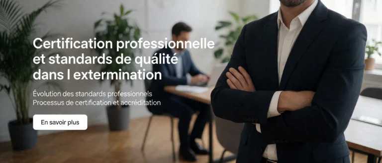 Illustration : Certification professionnelle et standards de qualité dans l extermination