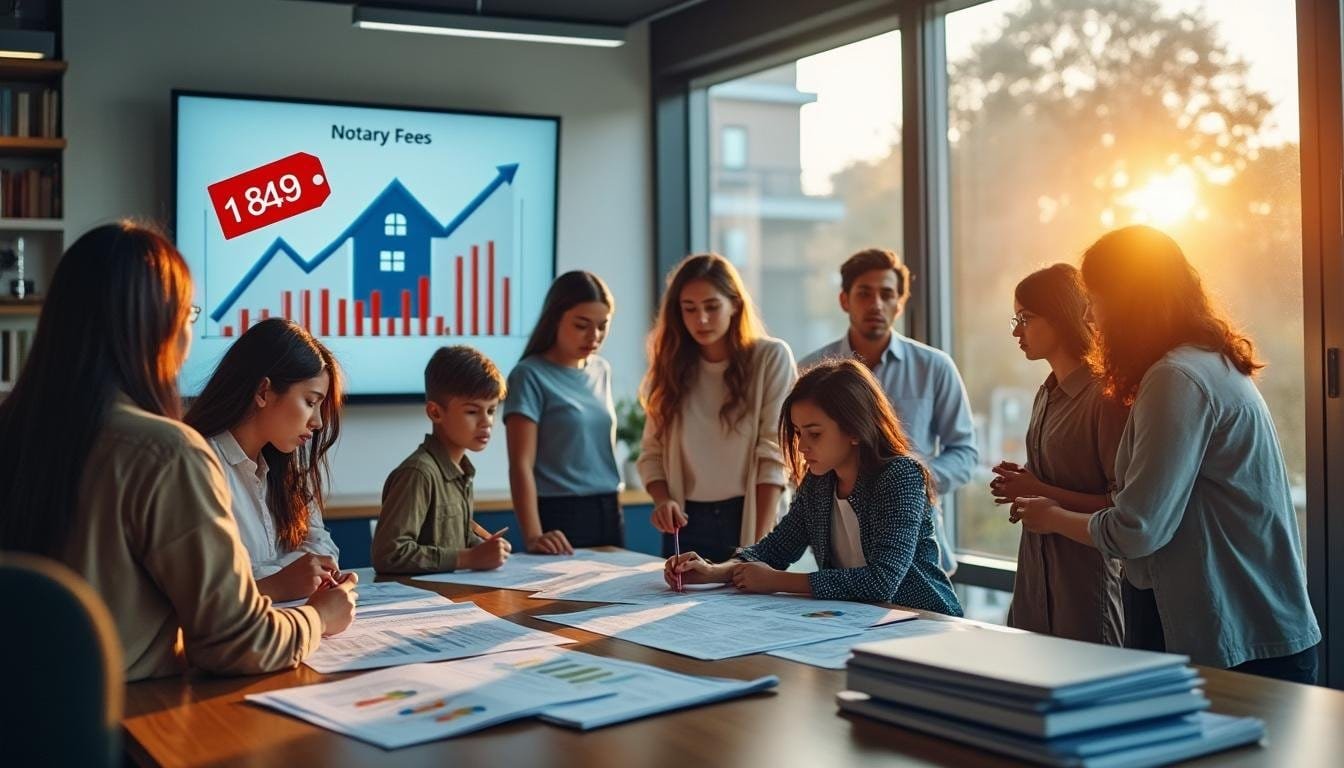 Image optimisée : Augmentation des frais de notaire en 2025 : quelles conséquences pour les acheteurs ?