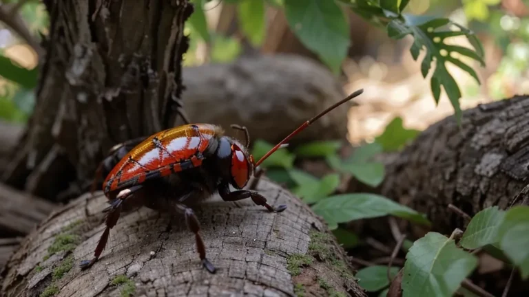 Image optimisée : Découvrez le Gendarme Insecte : Un Allié Inoffensif et Utile pour Vos Jardins