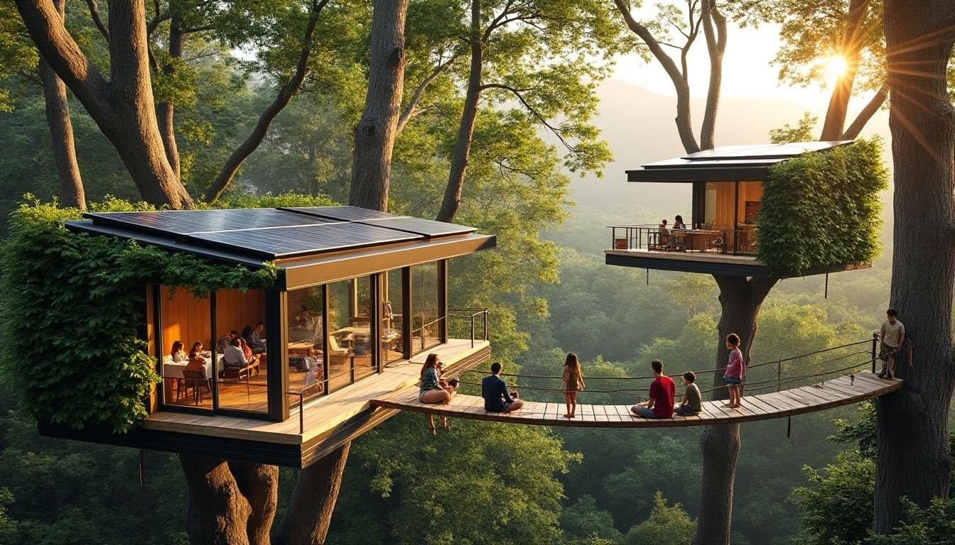 Image optimisée : Découvrez les avantages de vivre dans une maison perchée en 2025.
