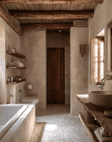 Image optimisée : Matériaux naturels, textures organiques &amp; durables : inspirations pour une décoration responsable
