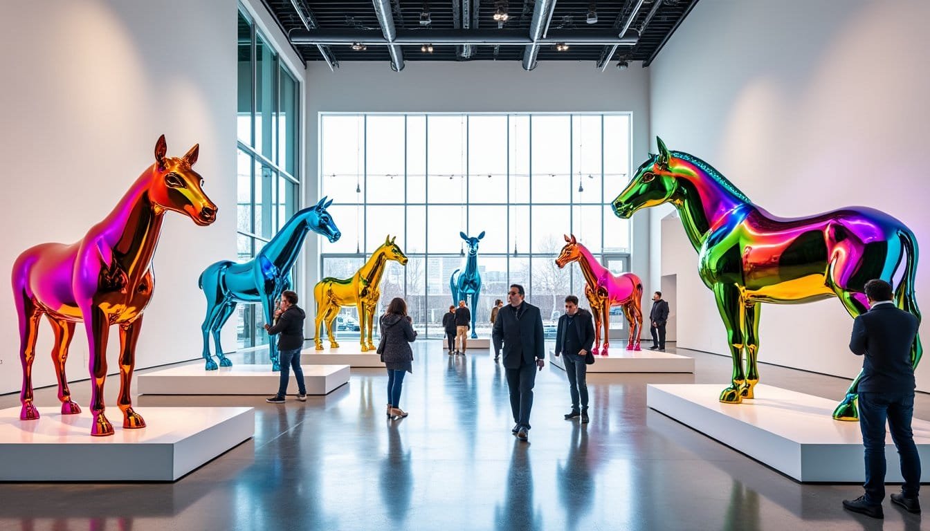 Image optimisée : Richard Orlinski : l’artiste qui redéfinit la sculpture contemporaine