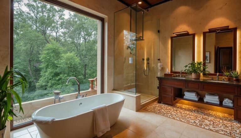 Image optimisée : Villa Benkemoun salle de bain : des idées de design inspirantes