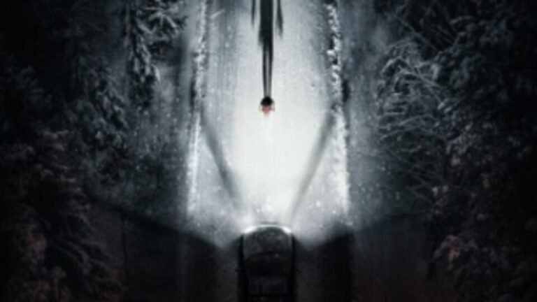 Affiche officielle du film Resident Evil réalisé par Zach Cregger, avec Austin Abrams au centre d’un décor horrifique