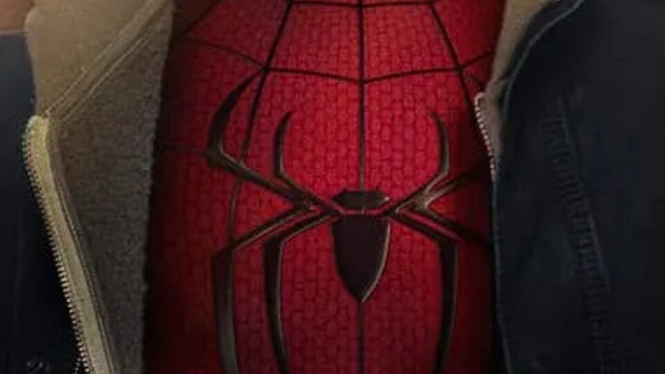 Affiche officielle de Spider-Man Brand New Day montrant le héros masqué dans un décor urbain